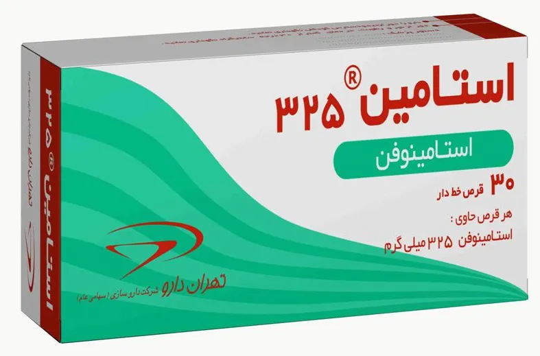 تصویر ACETAMIN 325MG TAB